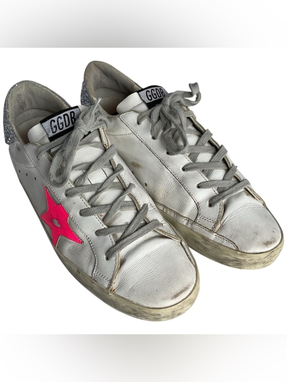Golden Goose Deluxe Brand Super-Star "Private Edition" Sneakers Size 39 US 9